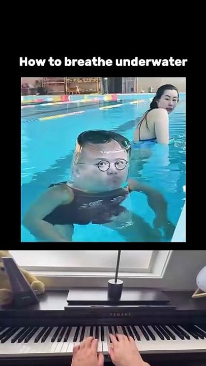 Bro solved water breathing 😭