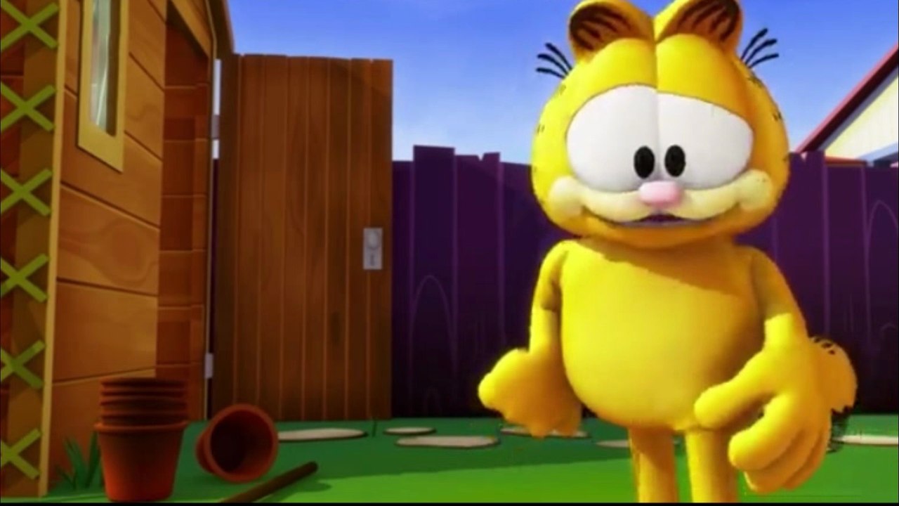 the Garfield Show "UP A TREE"