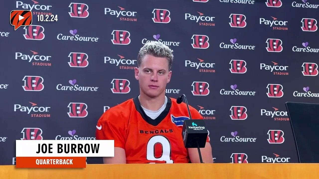 Joe Burrow on Cincinnati Bengals' Showdown With Ravens