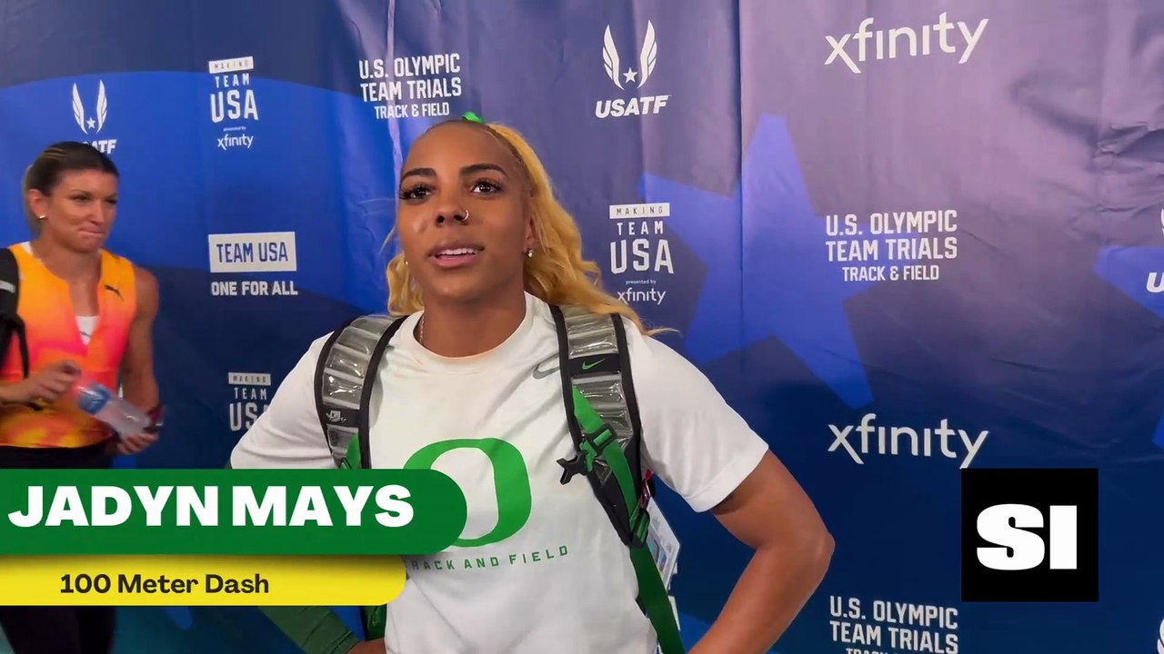 Jadyn Mays Post Race First Round Olympic Trials.mp4