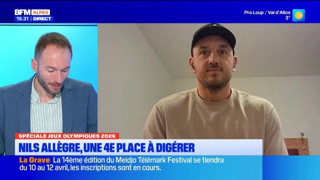 Le Club des Alpes du Sud du lundi 23 février - Nils Allègre, une 4e place à digérer