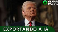 O plano de Trump para ganhar da China na corrida da IA