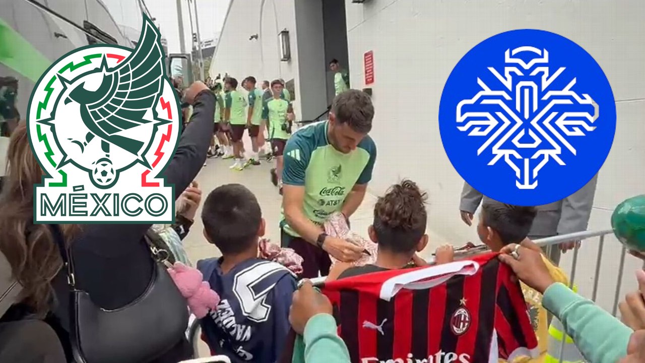 Javier Aguirre y jugadores de la Selección Mexicana atienden a los aficionados en Querétaro