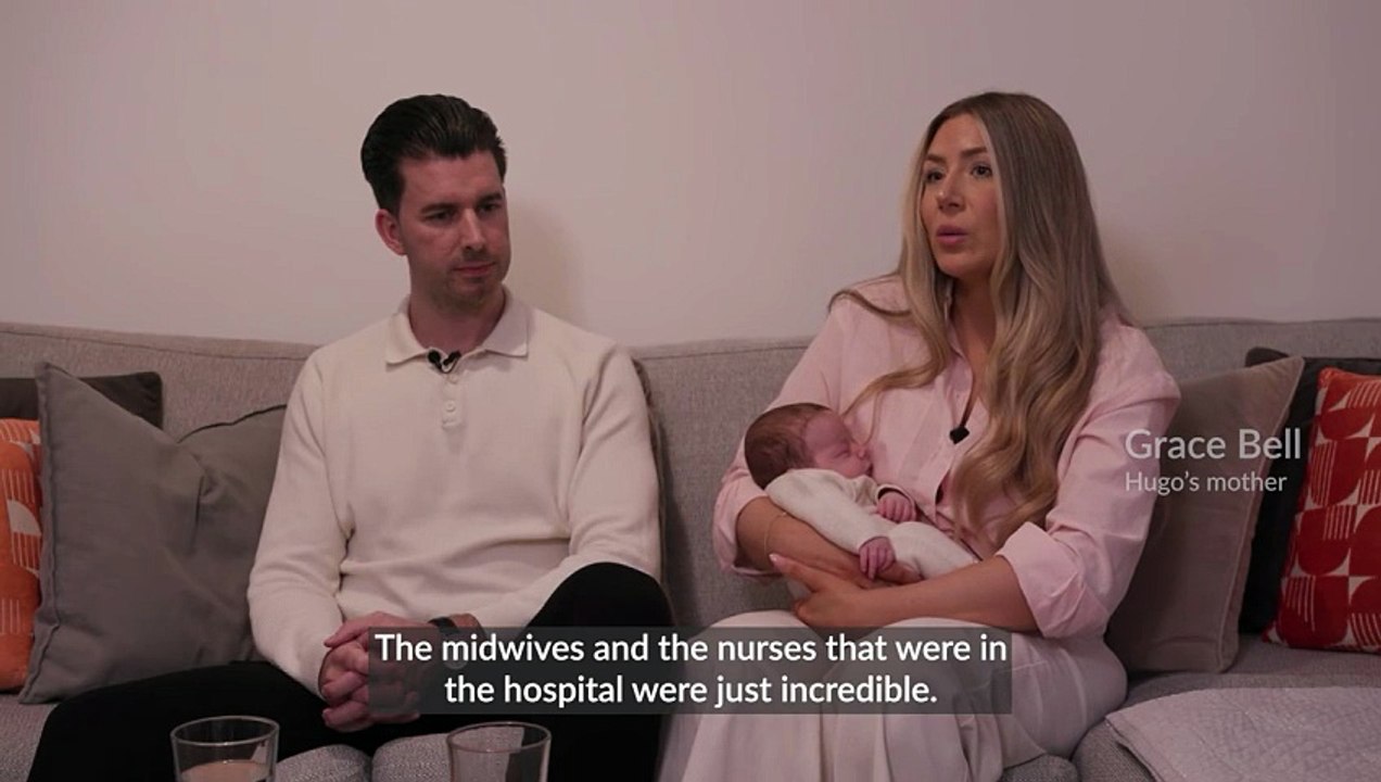 Meet Hugo, the first baby born in the UK after womb transplant from dead donor