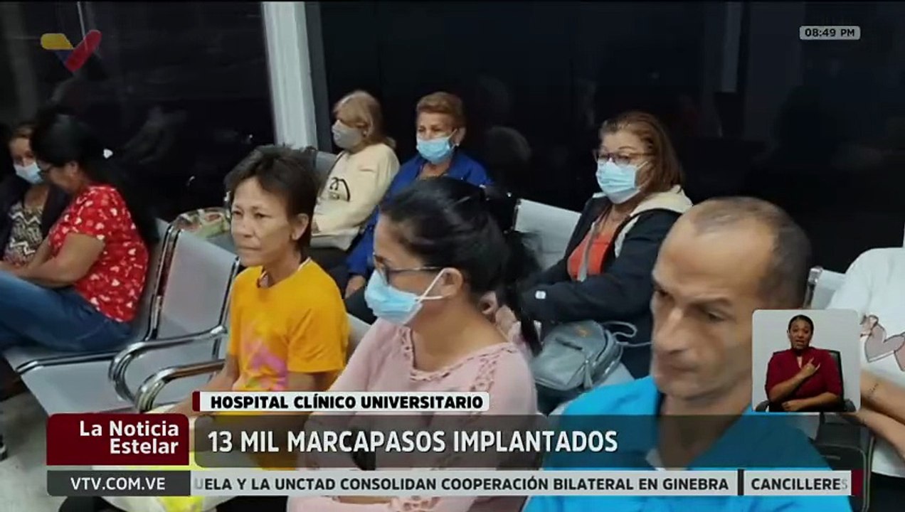 Trece mil marcapasos fueron implantados en el Hospital Clínico Universitario de Caracas