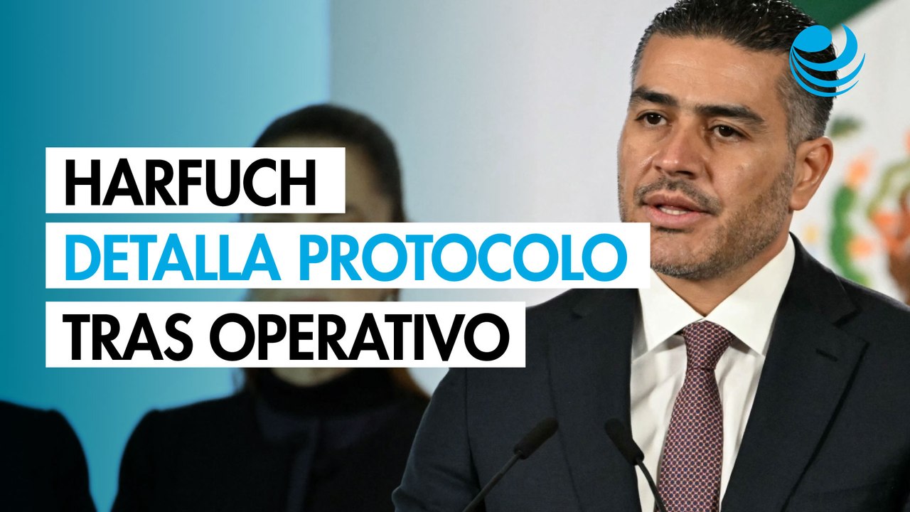 Harfuch explica qué pasará con los cuerpos de "El Mencho" y "El Tuli"
