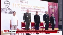 Conmemoran en Palacio Nacional el 113 aniversario del magnicidio de Madero y Pino Suárez