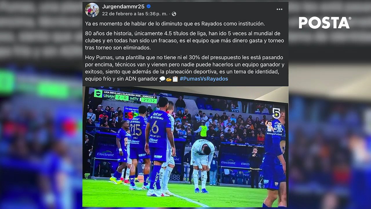 Ernesto Chavana opina sobre la crisis en Rayados