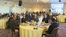 القائد العام للقوات المسلحة  ووزير الداخلية  يشهدان حفل إفطار بمناسبة شهر رمضان الكريم