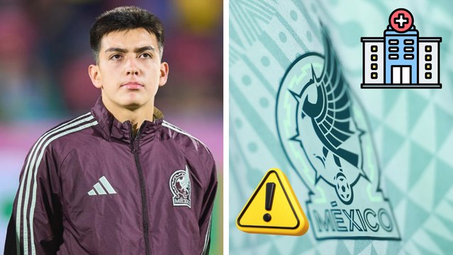 Gilberto Mora: entre la decisión de cirugía o rehabilitación, ¿se le escapa el Mundial a la joya del Tri?