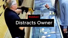 Store Owner Gets OutSmarted By Robber