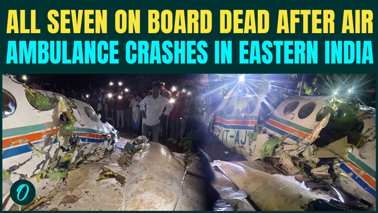 Jharkhand Plane Crash BREAKING: Air Ambulance Flying To Delhi CRASHES in Chatra; All 7 On Board Dead