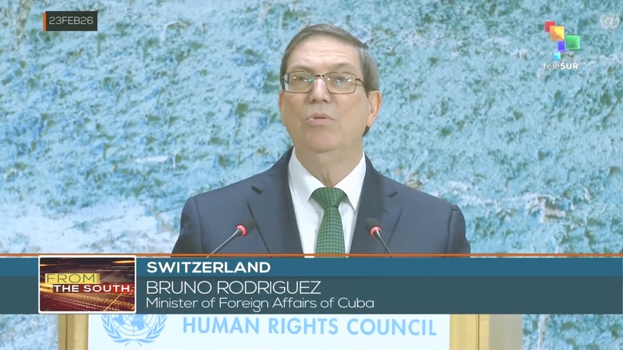 Bruno Rodriguez denounced at the UN the U.S aggressive measures against Cuba