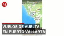 Se restablecen vuelos en Puerto Vallarta tras cancelaciones por violencia