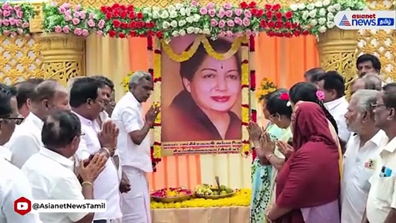 முன்னாள் முதல்வர் ஜெயலலிதாவின் 78-வது பிறந்த தி...