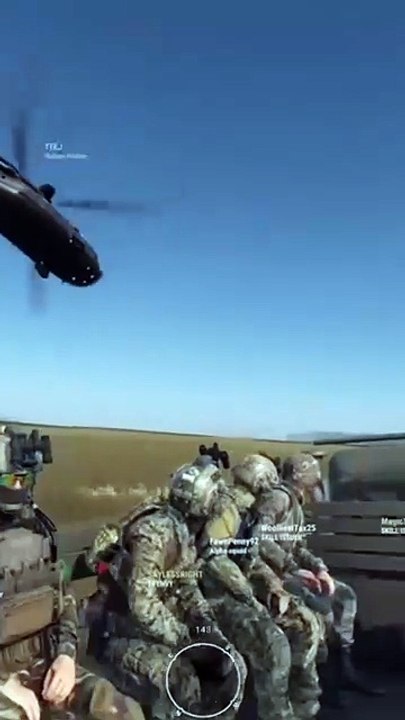 Helicopter Insertion for Battle! ⚔️ (ARMA 3)