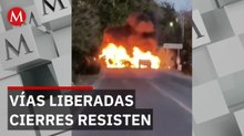 Liberan 83% de bloqueos en Jalisco y persisten siete cierres activos