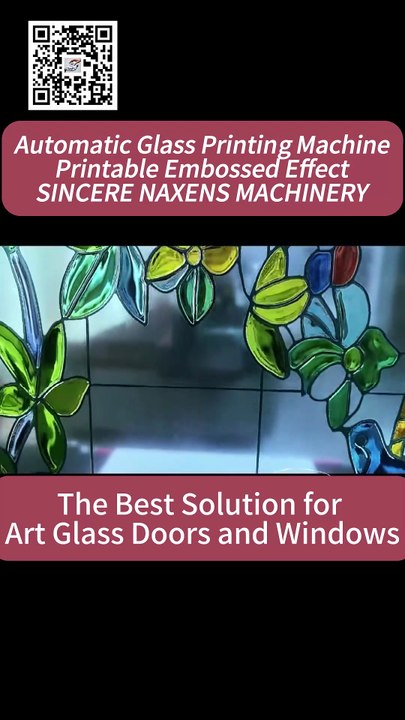 Automatic Glass Printing,Art Glass Making,Decorative Glass Making,Embossed Glass Making Machine