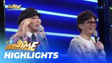 It's Showtime:  ‘Ang pangit niyan!’ Meme Vice, pinigilan si Lucas na kantahin ang ‘Totoy Bibo’!