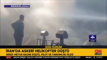SON DAKİKA... İran'da helikopter düştü!