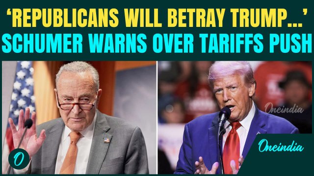 Chuck Schumer TEARS INTO Trump Over Tariff Push After SC Ruling: ‘Republicans Will Join Us Soon’