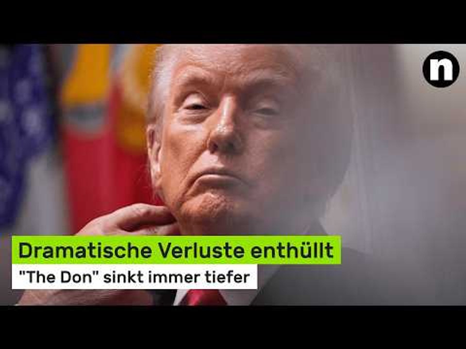 Donald Trump: 'The Don' sinkt immer tiefer – dramatische Verluste enthüllt
