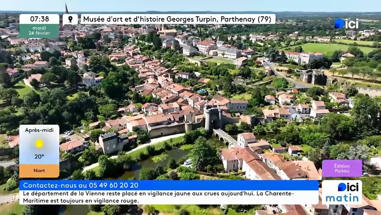 24/02/2026 - ici matin par ici Poitou en vidéo