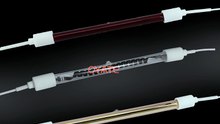 Ruby Infra Heat Lamp Element Halogen Heating Lamp 720mm 220v 1000w for spray booth room