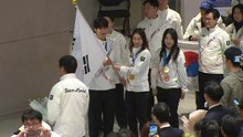종합 13위 대한민국 선수단 본진 귀국 / YTN