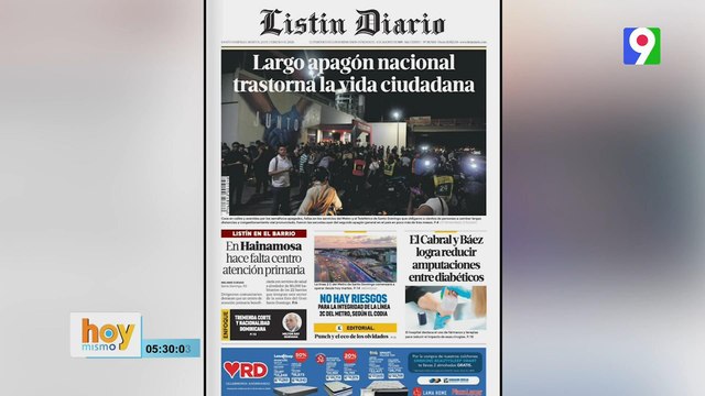 Titulares prensa dominicana martes 24 de febrero 2026 | Hoy Mismo