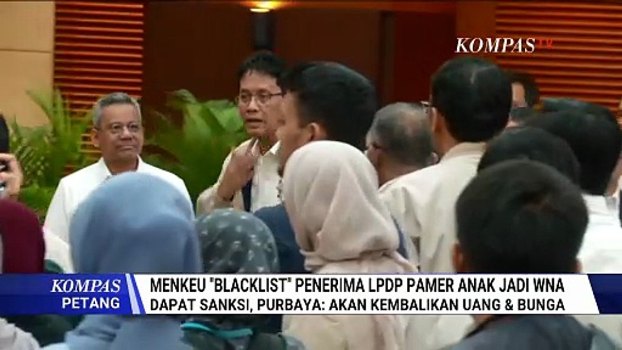 Blacklist Penerima LPDP Pamer Anak Jadi WNA, Menkeu Purbaya: Kembalikan Uang dan Bunga