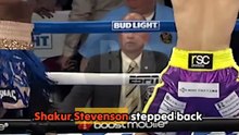 Shakur Stevenson ISN'T RUNNING! He's MAINTAINING the DISTANCE!