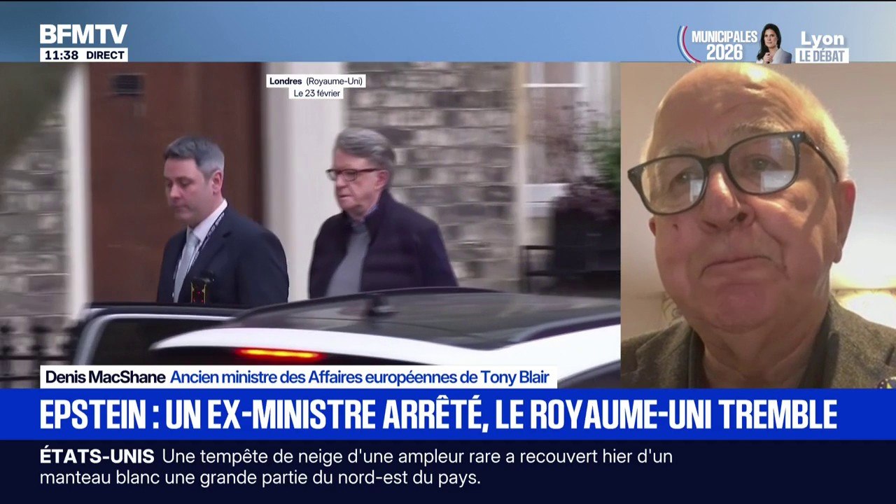Affaire Epstein: “C’est l’humiliation totale”, estime Denis MacShane, ancien ministre britannique des Affaires européennes, après les arrestations du prince Andrew et l'ex-ministre Peter Mandelson