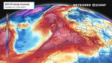 Monthly forecast: March weather in the UK according to the European model