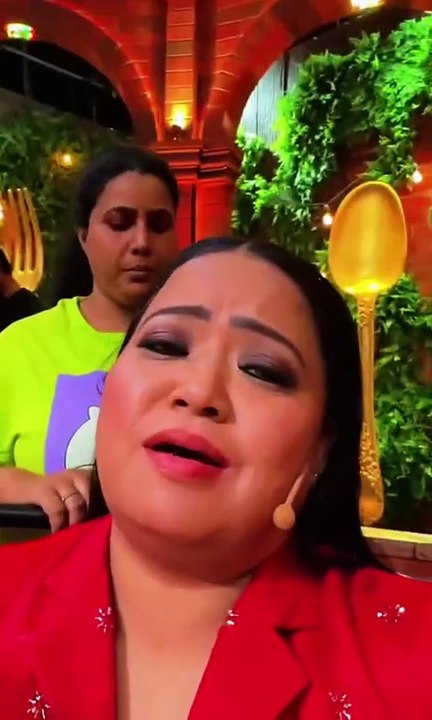 Bharti Singh lambariya mini blog with set cast laughter show season 4