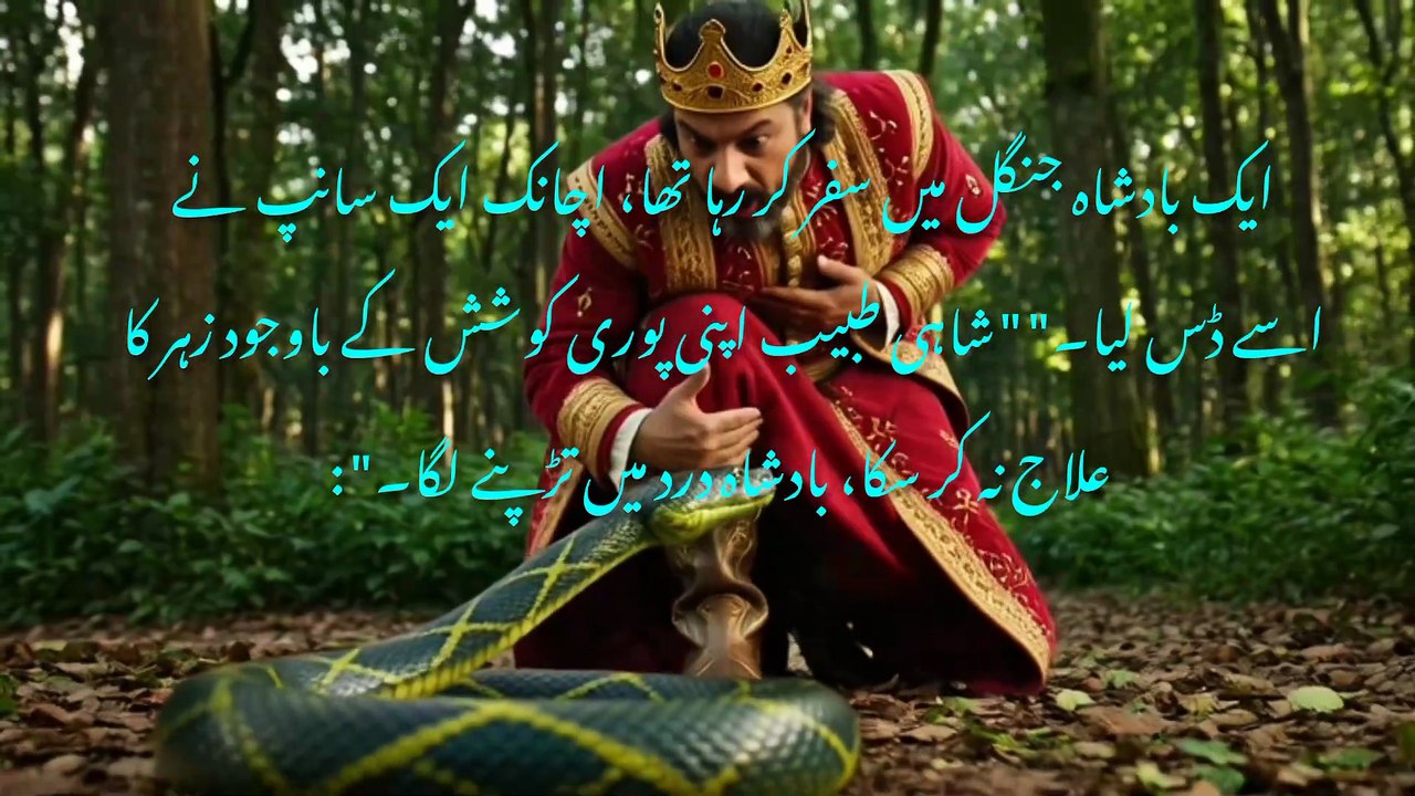 بادشاہ اور درویش کی سبق آموز کہانی | King & Saint Story with Life Lesson 🌟"