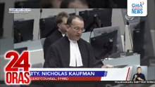 Malacañang - Pamumulitika ang pagbanggit ni Kaufman kay PBBM na walang kaugnayan sa kaso | 24 Oras