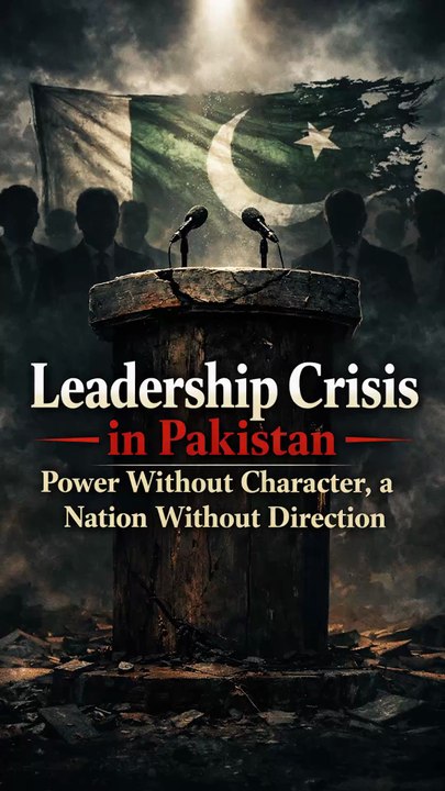 Leadership Crisis in Pakistan — Power Without Character, a Nation Without Direction