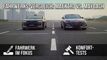 Maextro S800 und Mercedes-Maybach S-Klasse im Luxus-Vergleich