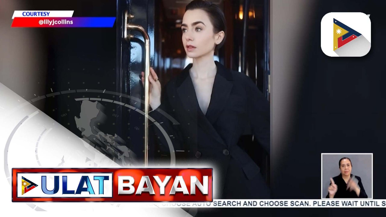 Lily Collins, gagampanan ang karakter na Audrey Hepburn sa isang pelikula;  Filipino-American singer Jasmine Trias, binalikan ang bahagi nya sa trending tiktok song na 'Bebot' | ulat ni Ice Martinez