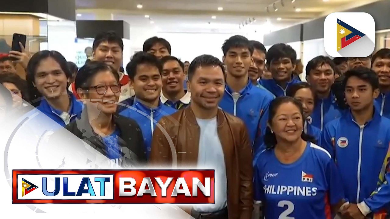 Memorabilia ng itinuturing na greatest boxer of all time Manny Pacquiao, opisyal nang ipinasa sa National Sports Museum bilang bahagi ng pangangalaga sa kanyang legasiya | ulat ni Paolo Salamatin