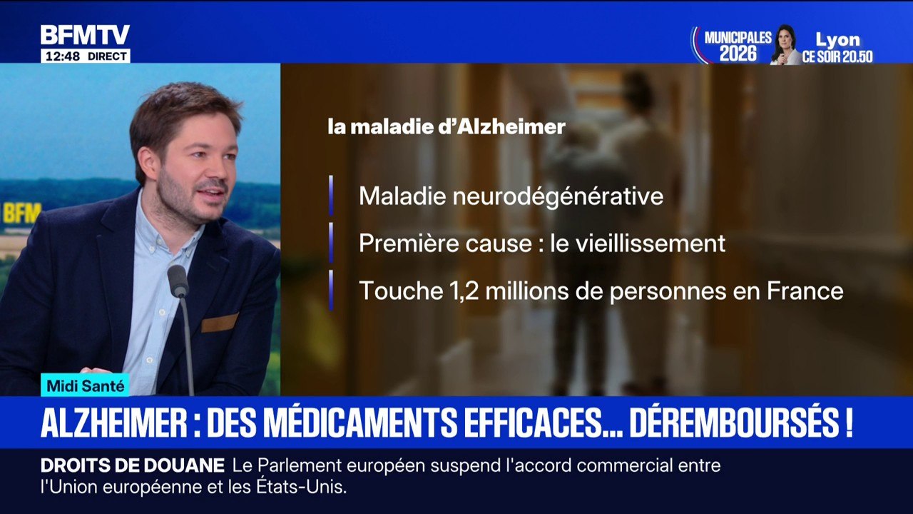 MIDI SANTÉ - Ces médicaments efficaces pour ralentir la maladie d'Alzheimer ne seront plus remboursés