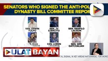 Panukalang anti-political dynasty, tatalakayin na sa Senado at target maipasa bago ang 2028 elections | ulat ni Louisa Erispe