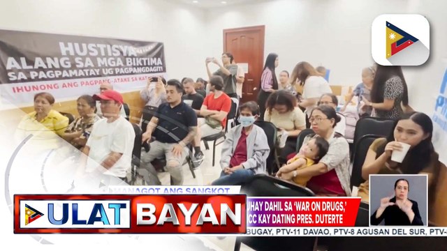 Pinanood ng ilang Cebuano na nawalan ng mahal sa buhay sa war on drugs ni dating Pres. Rodrigo Duterte ang confirmation hearing sa ICC | ulat ni Jessee Atienza ng PTV Cebu