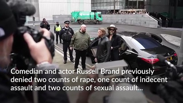 Russell Brand pleads not guilty to two further sex offences including rape