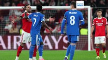 UEFA suspende Prestianni por um jogo por alegadas ofensas racistas a Vinícius Júnior
