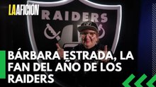 La mexicana Bárbara Estrada es elegida como la Fan del Año de los Raiders