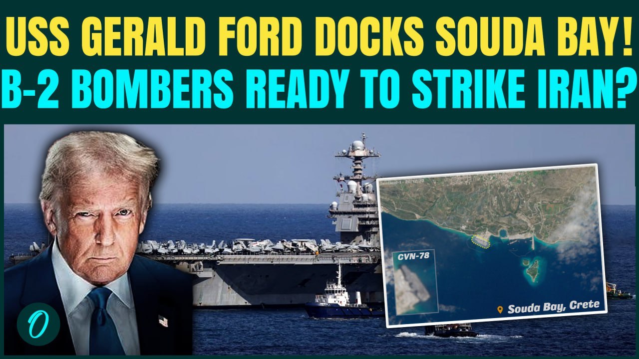 BREAKING: USS Gerald R. Ford Arrives in Greece | U.S Military All Set to STRIKE Iran Within 48 Hours