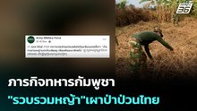 ภารกิจทหารกัมพูชา"รวบรวมหญ้า"เผาป่าป่วนไทย | เข้มข่าวค่ำ | 24 ก.พ.69
