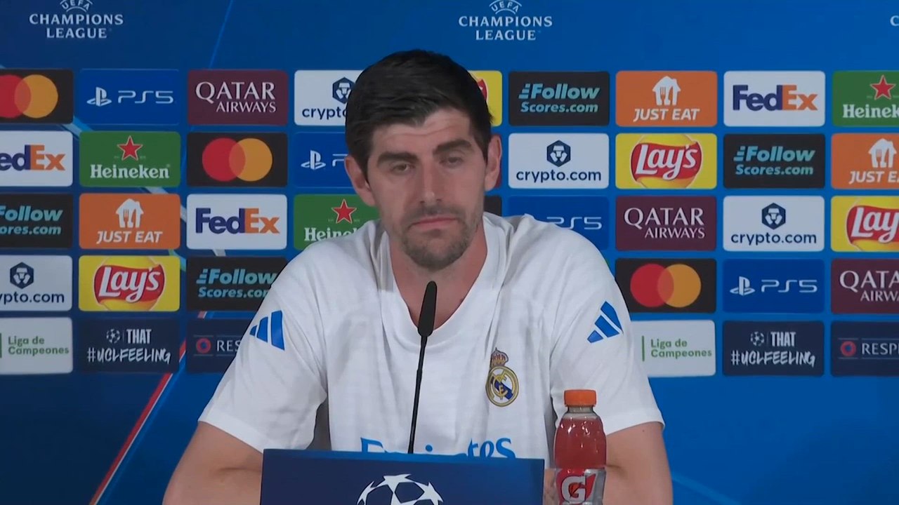 Rueda de prensa completa de Courtois previa al Real Madrid vs. Benfica